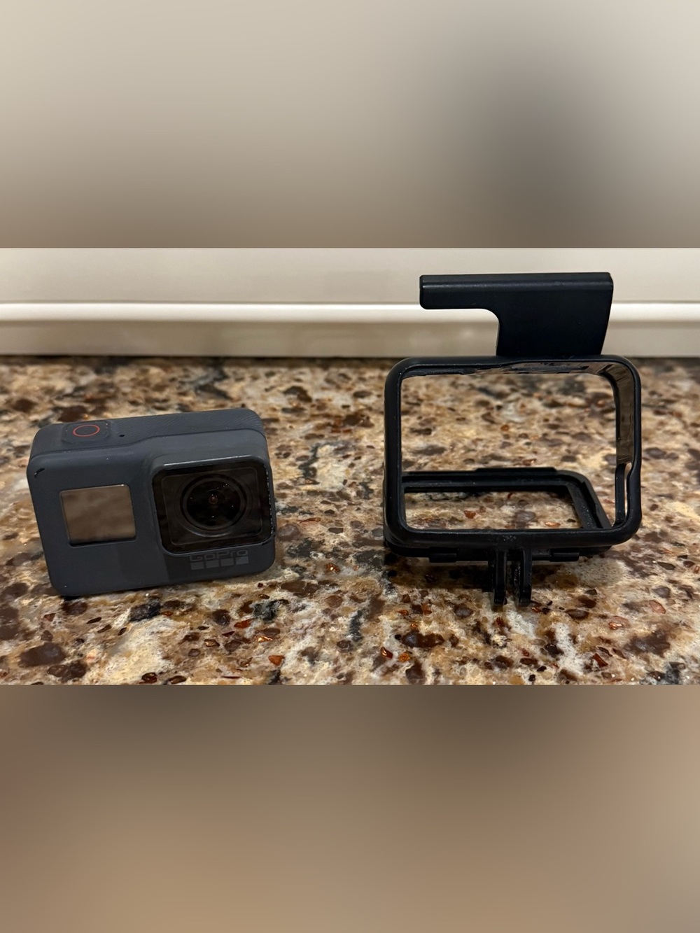 GoPro Black Action Camera with Mounts and Straps Kit
